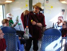 le vieil Art vert performance pour Ecume Marseille